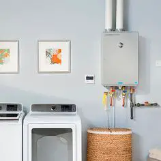 electric water heater clearance